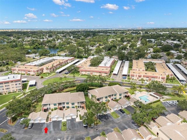 6330 99th Way N Unit 14B, Seminole, FL 33708 - aerial view of property and surrounding area