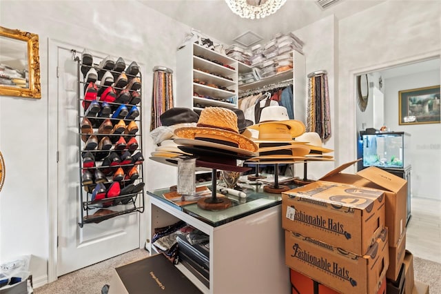 944 Old Windsor Way, Spring Hill, FL 34609 - wine room with carpet flooring