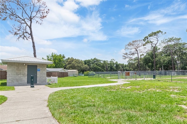 39721 Meadowood Loop, Zephyrhills, FL 33542 - view of yard