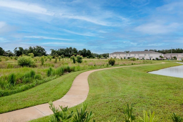 34234 Polacca Ln, Wesley Chapel, FL 33543 - view of community with a yard and a water view