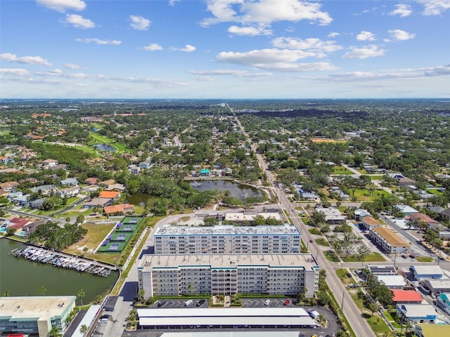 2960 59th St S Unit 303, Gulfport, FL 33707 - drone / aerial view of a large body of water