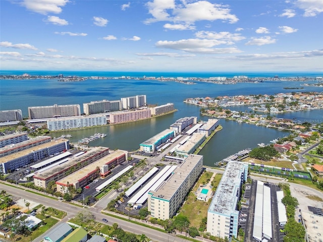 2960 59th St S Unit 303, Gulfport, FL 33707 - drone / aerial view of a nearby body of water