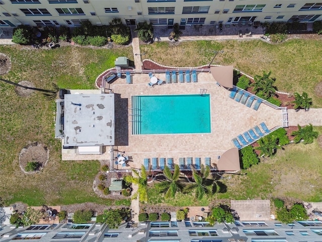 2960 59th St S Unit 303, Gulfport, FL 33707 - view of subject property with a pool area