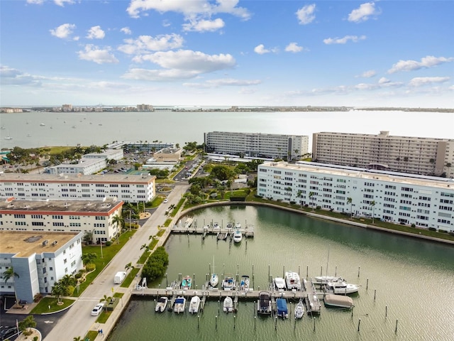 2960 59th St S Unit 303, Gulfport, FL 33707 - bird's eye view of a large body of water and apartment complex / building