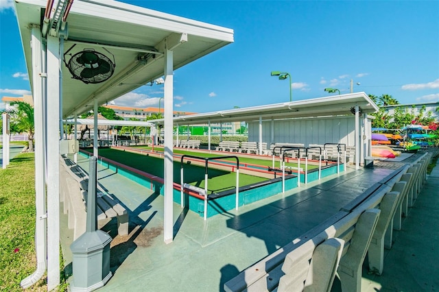 2960 59th St S Unit 303, Gulfport, FL 33707 - view of community featuring a bocce ball area