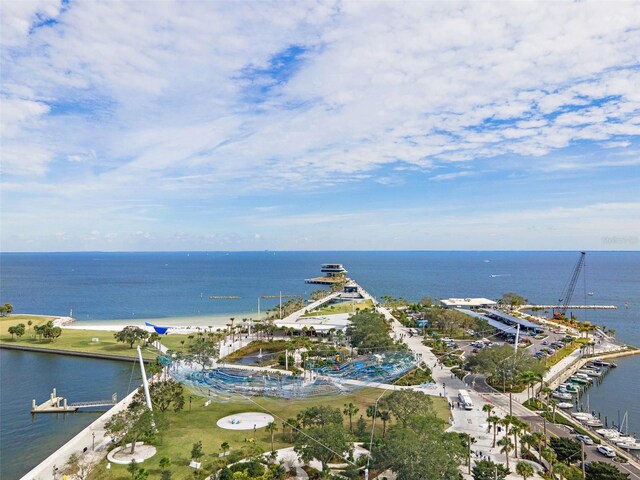 100 Beach Dr NE Unit 301, Saint Petersburg, FL 33701 - aerial overview of property's location with a large body of water