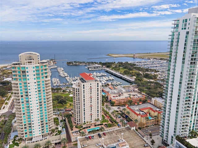 100 Beach Dr NE Unit 301, Saint Petersburg, FL 33701 - view of urban area featuring a nearby body of water and a marina
