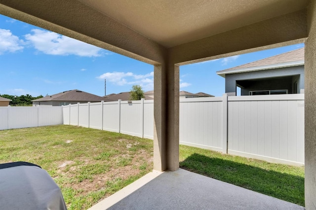 3628 Diving Dove Ln, Bartow, FL 33830 - fenced backyard featuring a patio