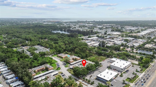 4500 E Bay Dr Unit 106, Clearwater, FL 33764 - aerial view of property's location with a nearby body of water