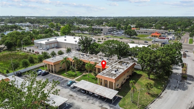 4500 E Bay Dr Unit 106, Clearwater, FL 33764 - drone / aerial view of a tree filled landscape