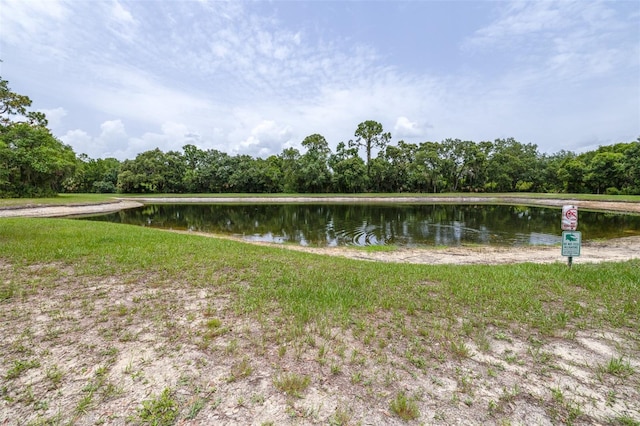 8814 N River Rd, Tampa, FL 33635 - water view featuring a forest