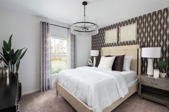 12782 Canter Call Rd, Lithia, FL 33547 - bedroom featuring carpet floors, baseboards, and a textured ceiling