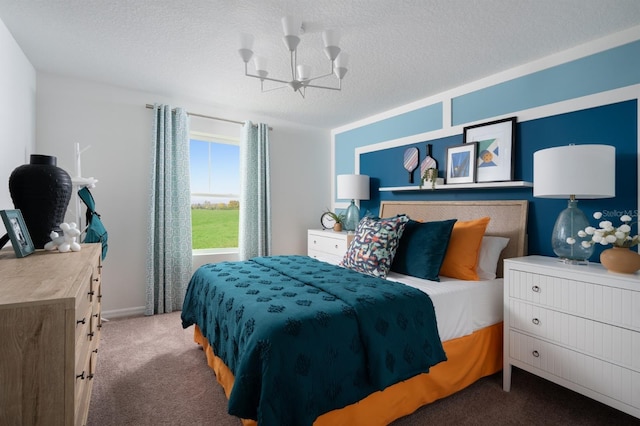 12782 Canter Call Rd, Lithia, FL 33547 - bedroom with carpet, a textured ceiling, and baseboards