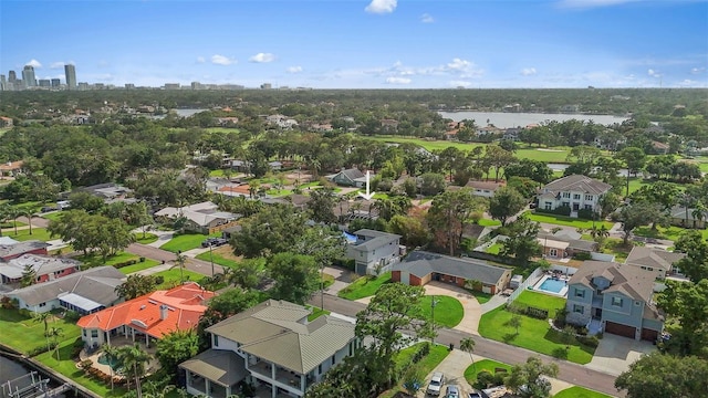 3235 Walnut St NE, Saint Petersburg, FL 33704 - aerial view of residential area with a nearby body of water