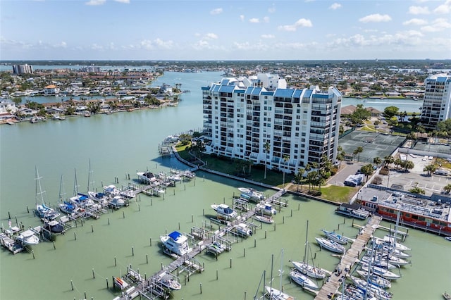 9525 Blind Pass Rd Unit 505, St Pete Beach, FL 33706 - aerial view of a nearby body of water