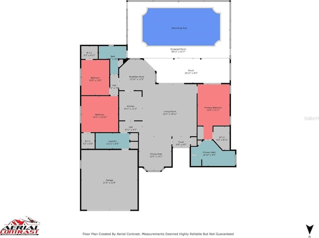 10446 Baylor Dr, Spring Hill, FL 34608 - property floor plan