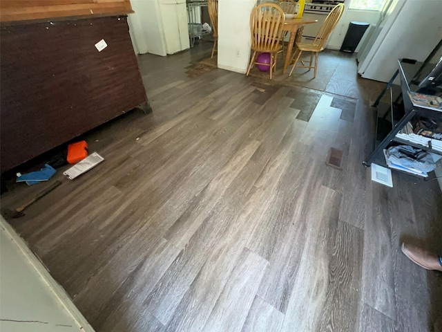 14210 Downing St, Dover, FL 33527 - dining room with dark wood-type flooring