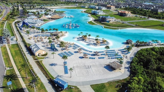 30762 Parrot Reef Ct, Wesley Chapel, FL 33545 - aerial view of a large body of water