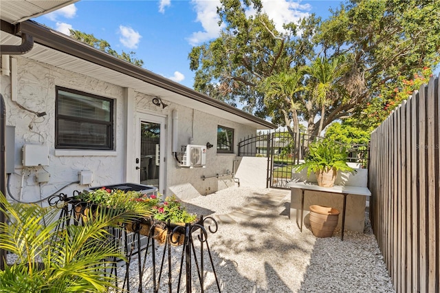 208 Live Oak Ln, Largo, FL 33770 - view of patio with a gate