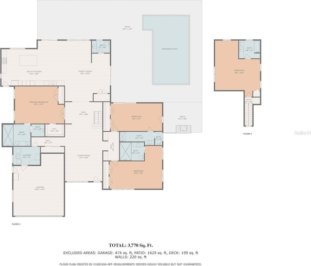 208 Live Oak Ln, Largo, FL 33770 - view of room layout