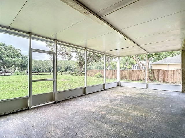 1332 Osceola Hollow Rd, Odessa, FL 33556 - view of unfurnished sunroom
