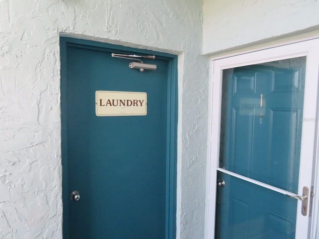 364 115th Ave N Unit 1, Saint Petersburg, FL 33716 - property entrance featuring stucco siding