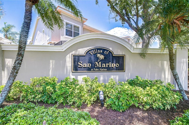 1411 Tessano Pl, Palm Harbor, FL 34683 - view of community sign