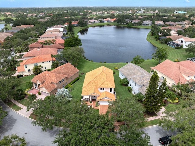 9800 Sago Point Dr, Seminole, FL 33777 - aerial view of residential area featuring a large body of water