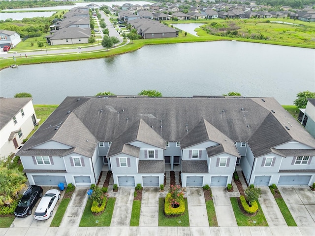 9140 Hillcroft Dr, Riverview, FL 33578 - aerial perspective of suburban area featuring a nearby body of water