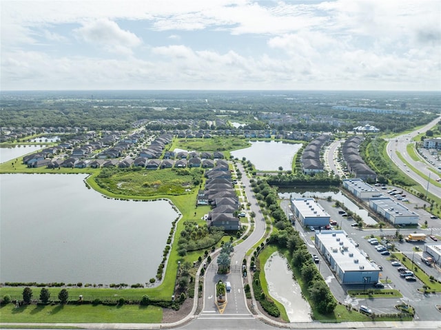 9140 Hillcroft Dr, Riverview, FL 33578 - bird's eye view of a large body of water