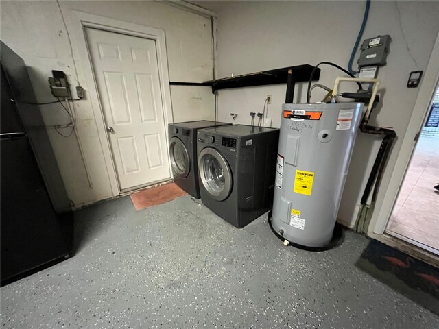 422 Crosswinds Dr, Palm Harbor, FL 34683 - utilities featuring electric water heater and washing machine and dryer