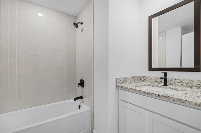 5830 Babian Rd, North Port, FL 34291 - bathroom with vanity and bathing tub / shower combination