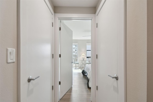 199 Dali Blvd Unit 607, Saint Petersburg, FL 33701 - hall with light wood-style flooring