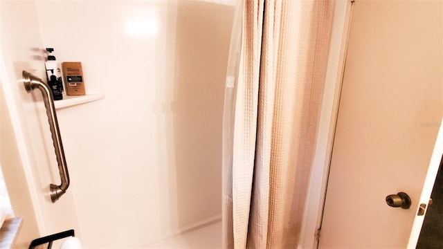 230 N Bayshore Blvd Unit 103, Clearwater, FL 33759 - detailed view of curtained shower