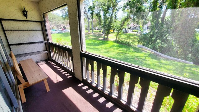 230 N Bayshore Blvd Unit 103, Clearwater, FL 33759 - view of unfurnished sunroom