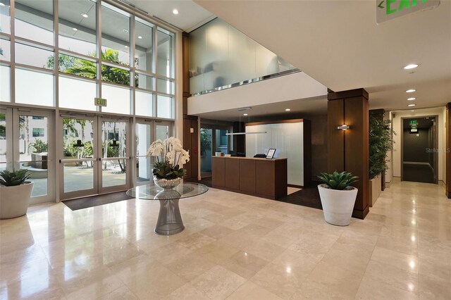 400 4th Ave S Unit 301, Saint Petersburg, FL 33701 - common area with a high ceiling and recessed lighting