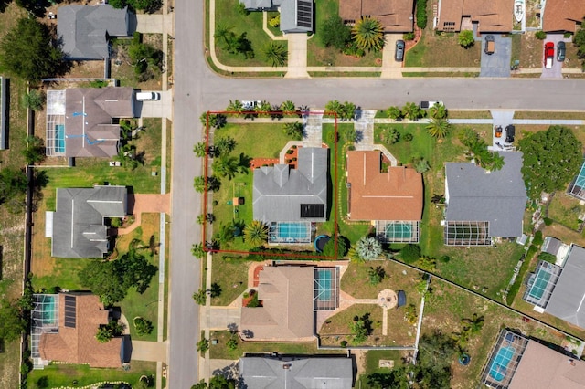 10228 Yellow Pine Way, Hudson, FL 34667 - aerial view of residential area with property parcel outlined