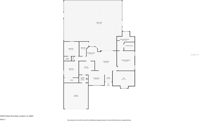 10228 Yellow Pine Way, Hudson, FL 34667 - home floor plan