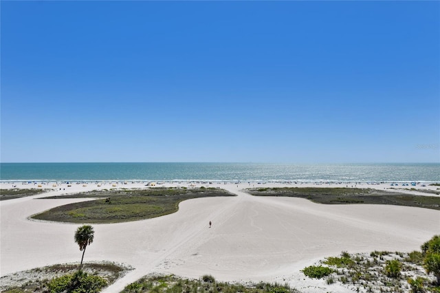 11000 Gulf Blvd Unit 703, Treasure Island, FL 33706 - water view featuring nearby beach
