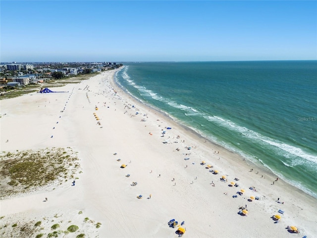 11000 Gulf Blvd Unit 703, Treasure Island, FL 33706 - drone / aerial view of unending shoreline