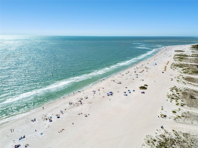 11000 Gulf Blvd Unit 703, Treasure Island, FL 33706 - water view with nearby beach