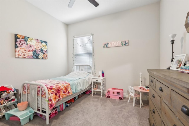 808 Vittorio Pl, Brandon, FL 33511 - carpeted bedroom with a ceiling fan