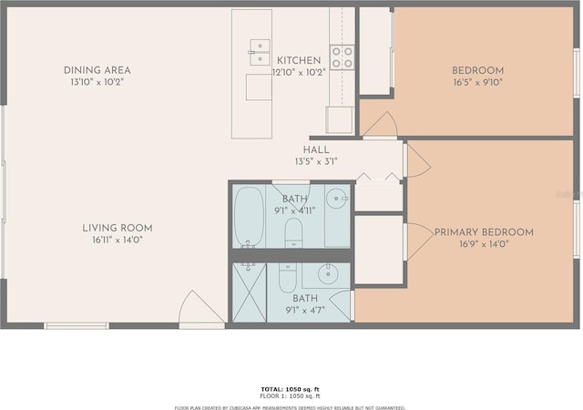 18610 Gulf Blvd Unit 208, Indian Shores, FL 33785 - room layout
