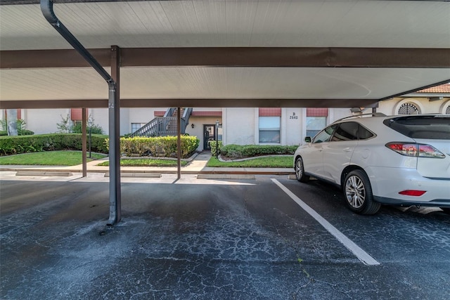 2640 Enterprise Rd E Unit B25, Clearwater, FL 33759 - garage featuring covered parking