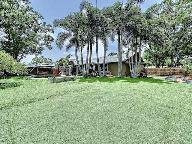 11525 Country Oaks Dr, Tampa, FL 33618 - view of yard