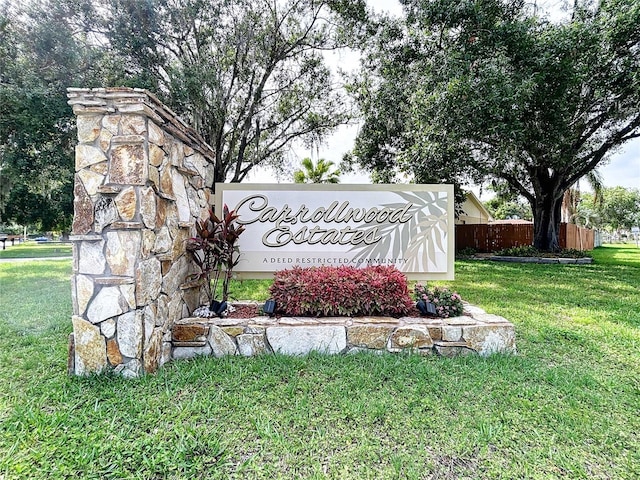 11525 Country Oaks Dr, Tampa, FL 33618 - view of community / neighborhood sign