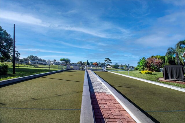 1906 Canterbury Ln Unit 20, Sun City Center, FL 33573 - view of property's community with a bocce ball area