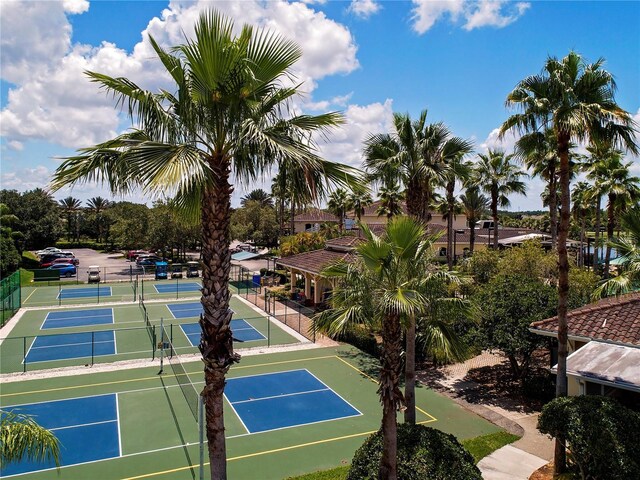 1906 Canterbury Ln Unit 20, Sun City Center, FL 33573 - view of tennis court