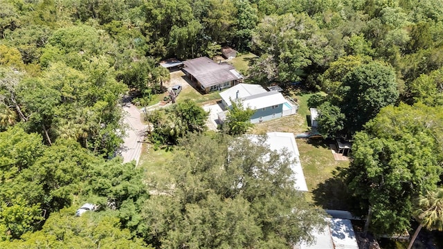 8944 W White Dogwood Dr, Homosassa, FL 34448 - drone / aerial view of a forest