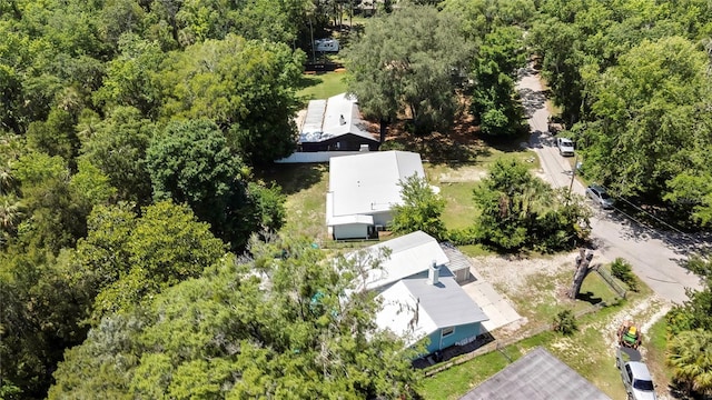 8944 W White Dogwood Dr, Homosassa, FL 34448 - view from above of property featuring a heavily wooded area